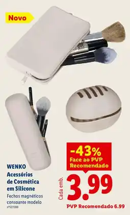 Lidl WENKO Acessórios de Cosmética em Silicone promoção