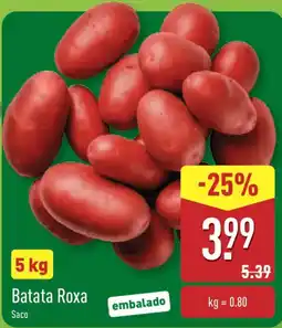 ALDI Batata Roxa promoção