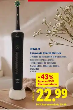 Lidl ORAL-B Escova de Dentes Elétrica promoção