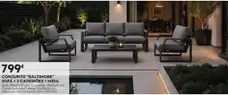 Bricomarché Conjunto "baltimore" sofá + 2 cadeirões + mesa promoção