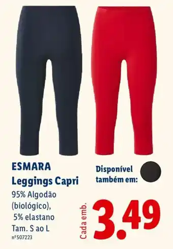 ESMARA Leggings Capri