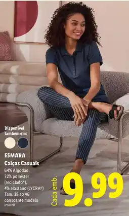 Lidl ESMARA Calças Casuais promoção