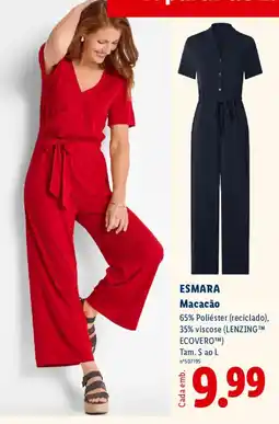 Lidl ESMARA Macacão promoção