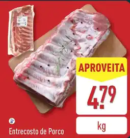 ALDI Entrecosto de Porco promoção