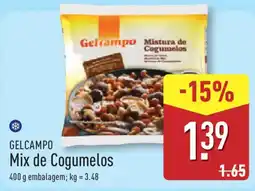ALDI GELCAMPO Mix de Cogumelos promoção