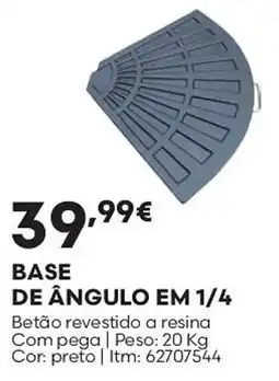 Bricomarché Base de ângulo em 1/4 promoção