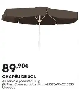 Bricomarché Chapéu de sol promoção