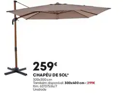 Bricomarché Chapéu de sol promoção
