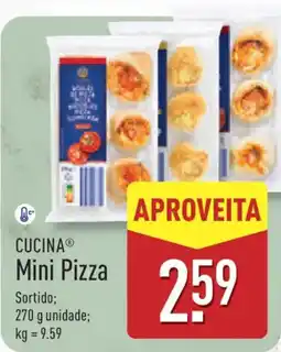 ALDI CUCINA Mini Pizza promoção