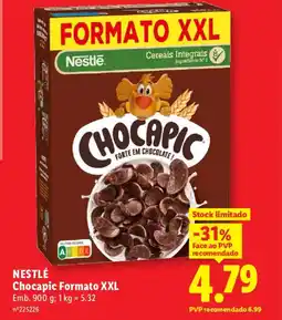 Lidl NESTLÉ Chocapic Formato XXL promoção