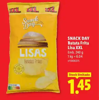 Promoção Snack Day Batata Frita Lisa XXL 240 g em Lidl