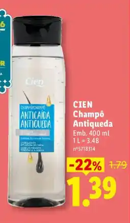 Lidl CIEN Champô Antiqueda promoção