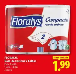 Lidl FLORALYS Rolo de Cozinha 2 Folhas promoção