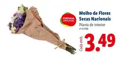 Lidl Molho de Flores Secas Nacionais promoção