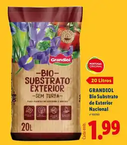 Lidl GRANDIOL Bio Substrato de Exterior Nacional promoção