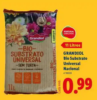 Lidl GRANDIOL Bio Substrato Universal Nacional promoção