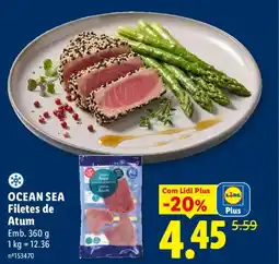 Lidl OCEAN SEA Filetes de Atum promoção