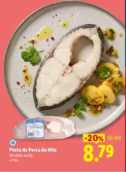 Lidl Posta de Perca do Nilo promoção
