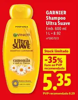 Lidl GARNIER Shampoo Ultra Suave promoção
