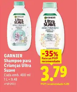 Lidl GARNIER Shampoo para Crianças Ultra Suave Cada promoção
