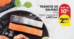 Pingo Doce Tranche de mais de salmão promoção