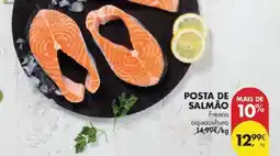 Pingo Doce Posta de salmão promoção