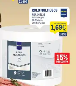 Makro Rolo multiusos promoção