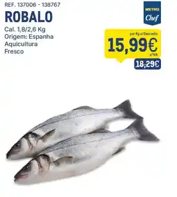 Makro Robalo promoção