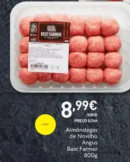 Recheio Almôndegas de Novilho Angus Best Farmer 800g promoção