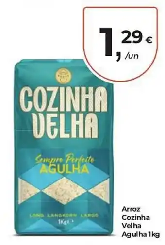 Aqui é fresco Arroz Cozinha Velha Agulha promoção