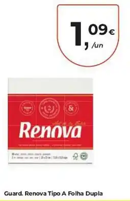 Aqui é fresco Guard. Renova Tipo A Folha Dupla promoção