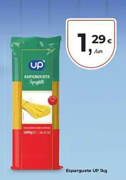 Aqui é fresco Esparguete UP promoção