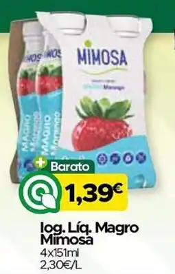 Supermercados Preços Baixos log. Líq. Magro Mimosa promoção