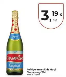 Aqui é fresco Refrigerante c/Gás Maçã Champomy promoção