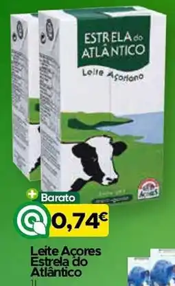 Supermercados Preços Baixos Leite Açores Estrela do Atlântico promoção