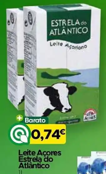 Supermercados Preços Baixos Leite Açores Estrela do Atlântico promoção