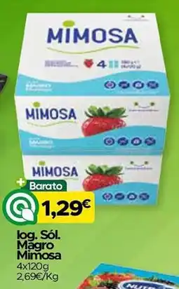 Supermercados Preços Baixos log. Sól. Magro Mimosa promoção