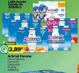 Supermercados Preços Baixos Actimel Danone promoção