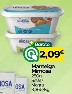 Supermercados Preços Baixos Manteiga Mimosa promoção