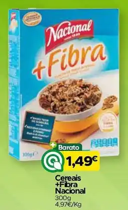 Supermercados Preços Baixos Cereais +Fibra Nacional promoção