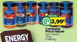 Supermercados Preços Baixos Compotas Prisca Nature promoção