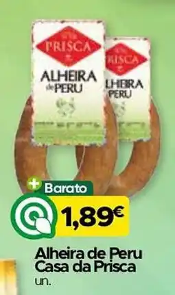 Supermercados Preços Baixos Alheira de Peru Casa da Prisca promoção