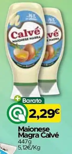 Supermercados Preços Baixos Maionese Magra Calvé promoção