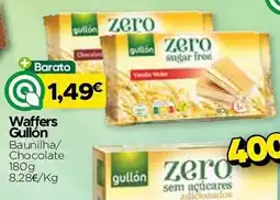 Supermercados Preços Baixos Waffers Gullón promoção