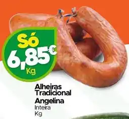 Supermercados Preços Baixos Alheiras Tradicional Angelina Inteira promoção