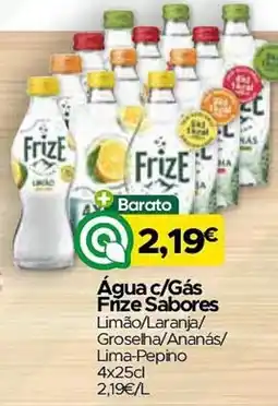 Supermercados Preços Baixos Água c/Gás Frize Sabores promoção