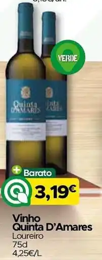 Supermercados Preços Baixos Vinho Quinta D'Amares Loureiro promoção
