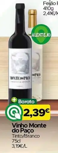 Supermercados Preços Baixos Vinho Monte do Paço promoção