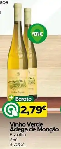 Supermercados Preços Baixos Vinho Verde Adega de Monção promoção