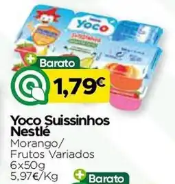Supermercados Preços Baixos Yoco Suissinhos Nestlé promoção